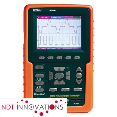 Двухканальный цифровой осциллограф Extech MS400